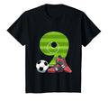 Ninth Birthday Soccer 9 Year Old T-Shirt - Custom Art Print for Adults - T-Shirt, Sweatshirt, Hoodie