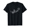 Soccer Athlete Sportsman Soccer T-Shirt - Novelty Apparel Unisex - T-Shirt, Sweatshirt, Hoodie