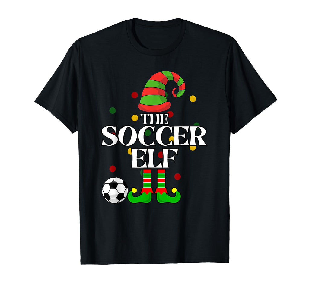 Soccer Elf Family Matching Squad T-Shirt - Custom Art Print for Adults - T-Shirt, Sweatshirt, Hoodie