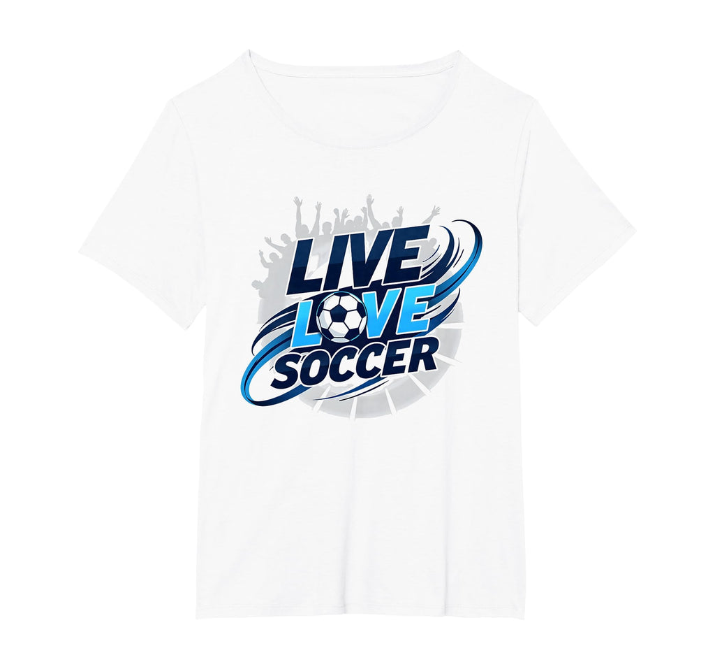 Soccer Mom Live Love Soccer Passion Sweatshirt - Aesthetic Graphic Unisex - T-Shirt, Sweatshirt, Hoodie