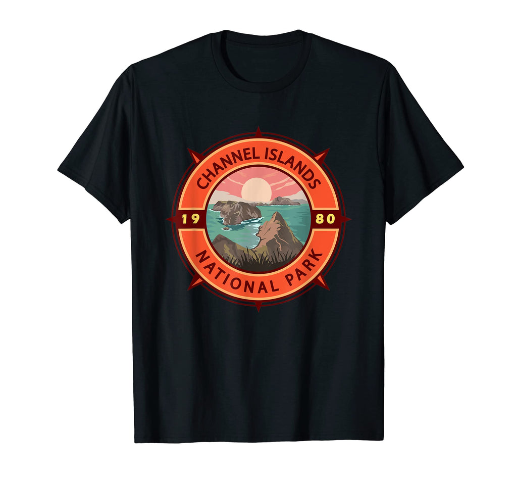 Channel Islands National Park Compass Emblem T-Shirt - Graphic Print Unisex - T-Shirt, Sweatshirt, Hoodie