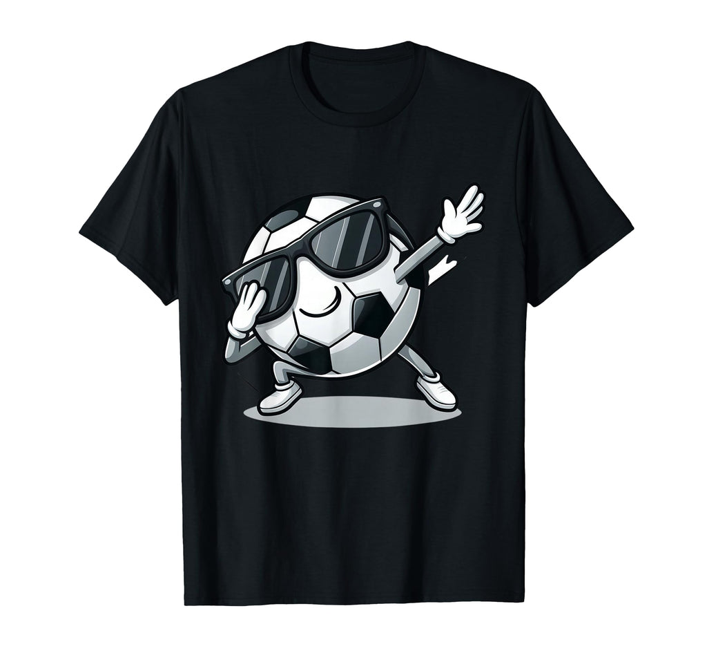 Dabbing Soccer Ball Funny Sports Player T-Shirt - Trendy Graphic Men Women - T-Shirt, Sweatshirt, Hoodie