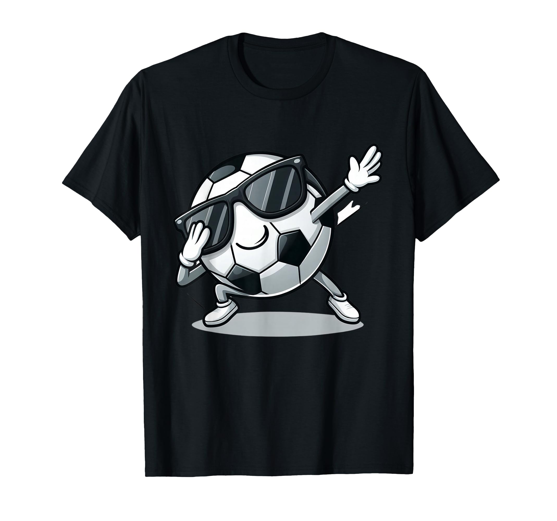 Dabbing Soccer Ball Funny Sports Player T-Shirt - Trendy Graphic Men Women - T-Shirt, Sweatshirt, Hoodie