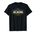 Acadia National Park Tree Hexagon T-Shirt - Streetwear Style for Adults - T-Shirt, Sweatshirt, Hoodie