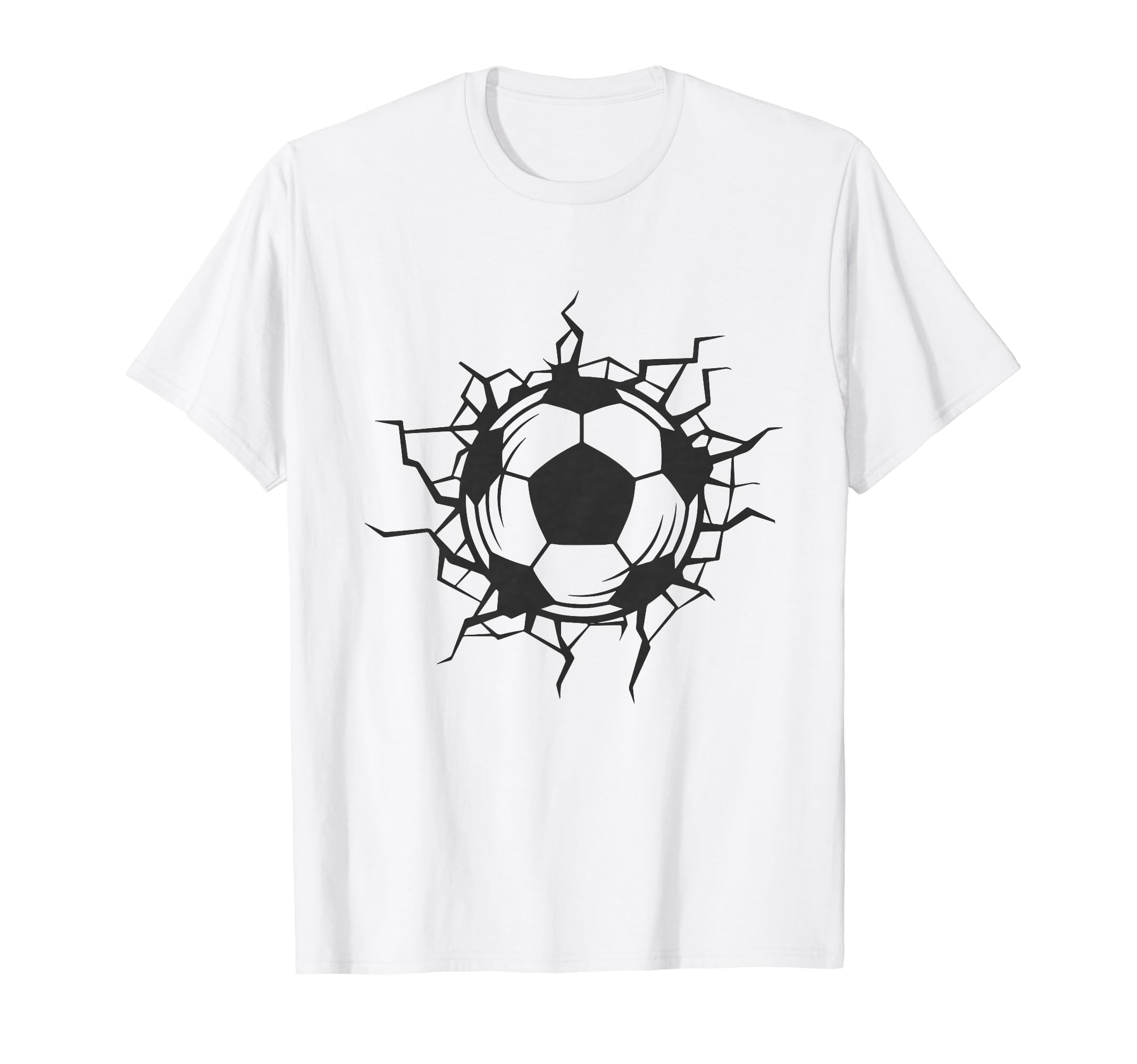 Soccer Ball Soccer Player Sport T-Shirt - Casual Everyday Wear for Adults - T-Shirt, Sweatshirt, Hoodie