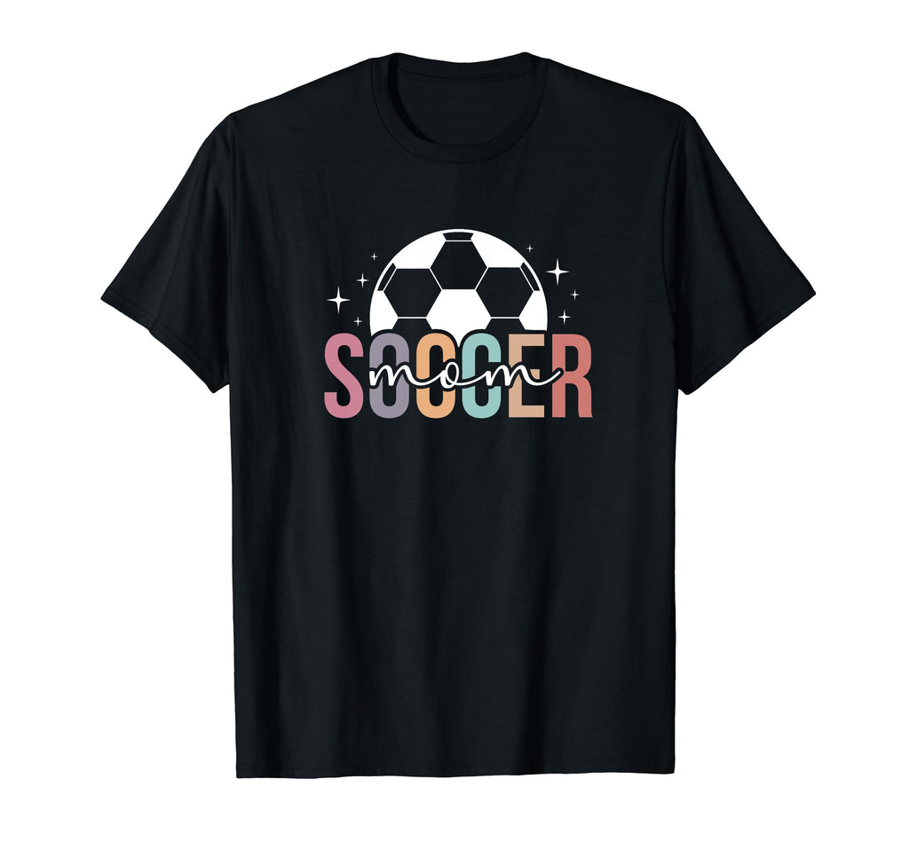 Soccer Mom Soccer Player Mama Boho T-Shirt - Trendy Graphic for Adults - T-Shirt, Sweatshirt, Hoodie