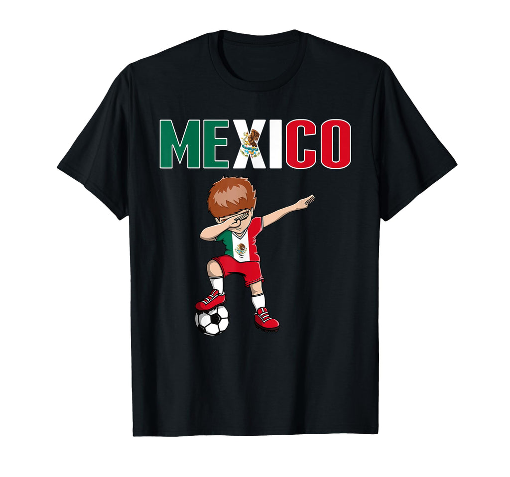 Dabbing Soccer Mexico Soccer T-Shirt - Casual Everyday Wear for Adults - T-Shirt, Sweatshirt, Hoodie
