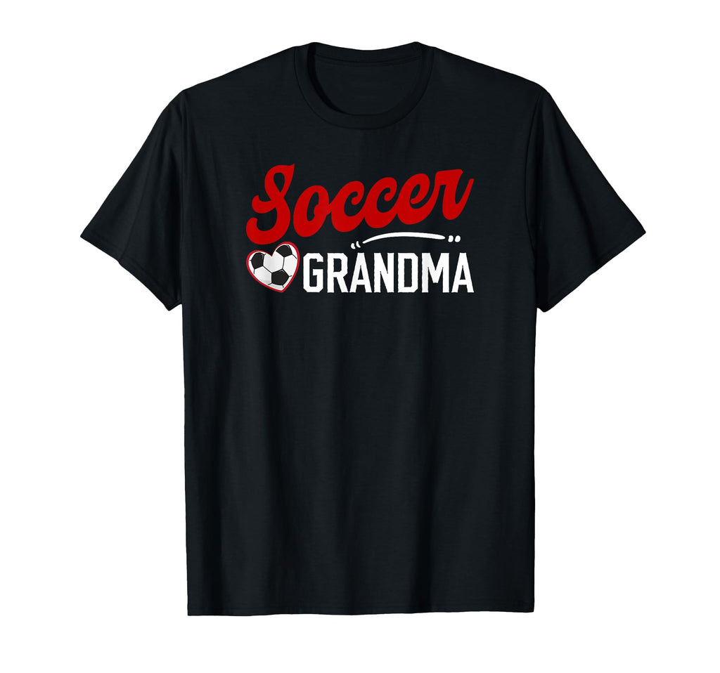 Soccer Grandma Heart Grandma Soccer T-Shirt - Minimalist Print for Adults - T-Shirt, Sweatshirt, Hoodie