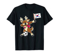 South Korea Soccer Reindeer Korean Flag T-Shirt - Graphic Print Men Women - T-Shirt, Sweatshirt, Hoodie