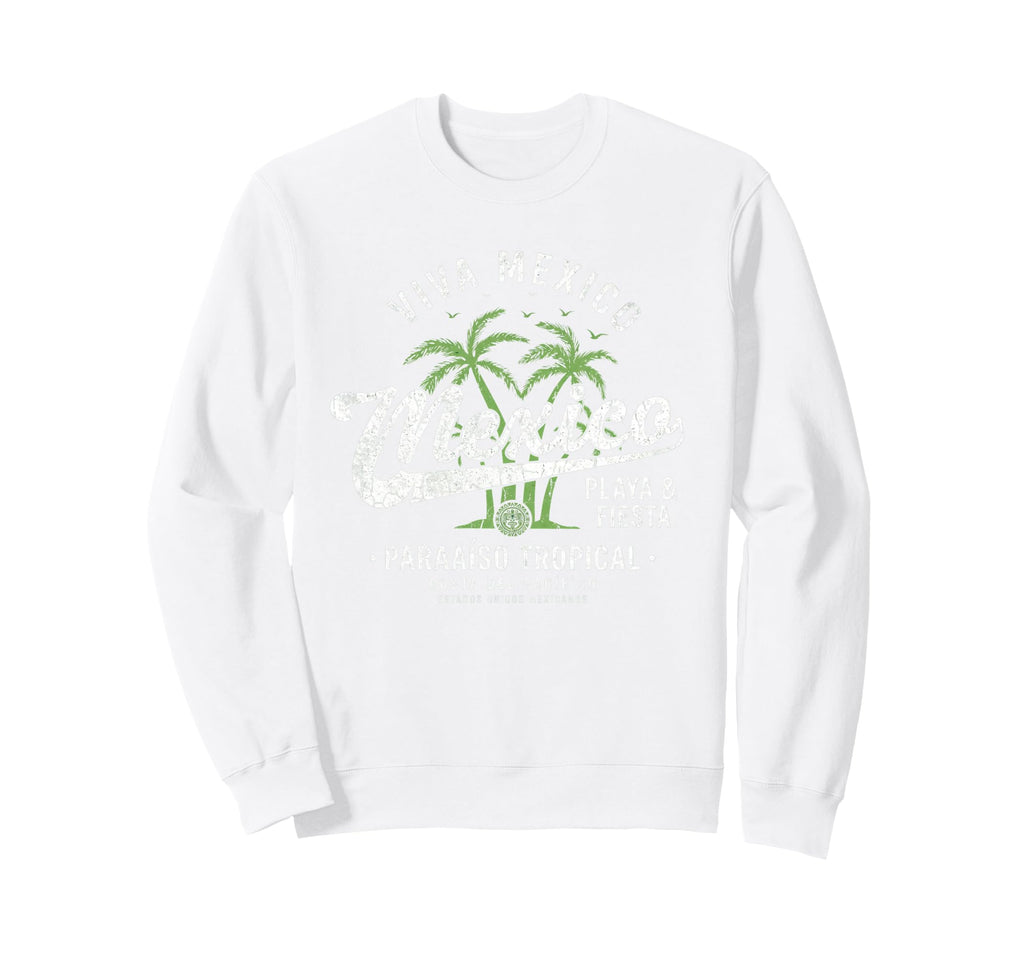 Mexico Flag Mexican Hispanic Sweatshirt - Fun Novelty Design Men Women - T-Shirt, Sweatshirt, Hoodie