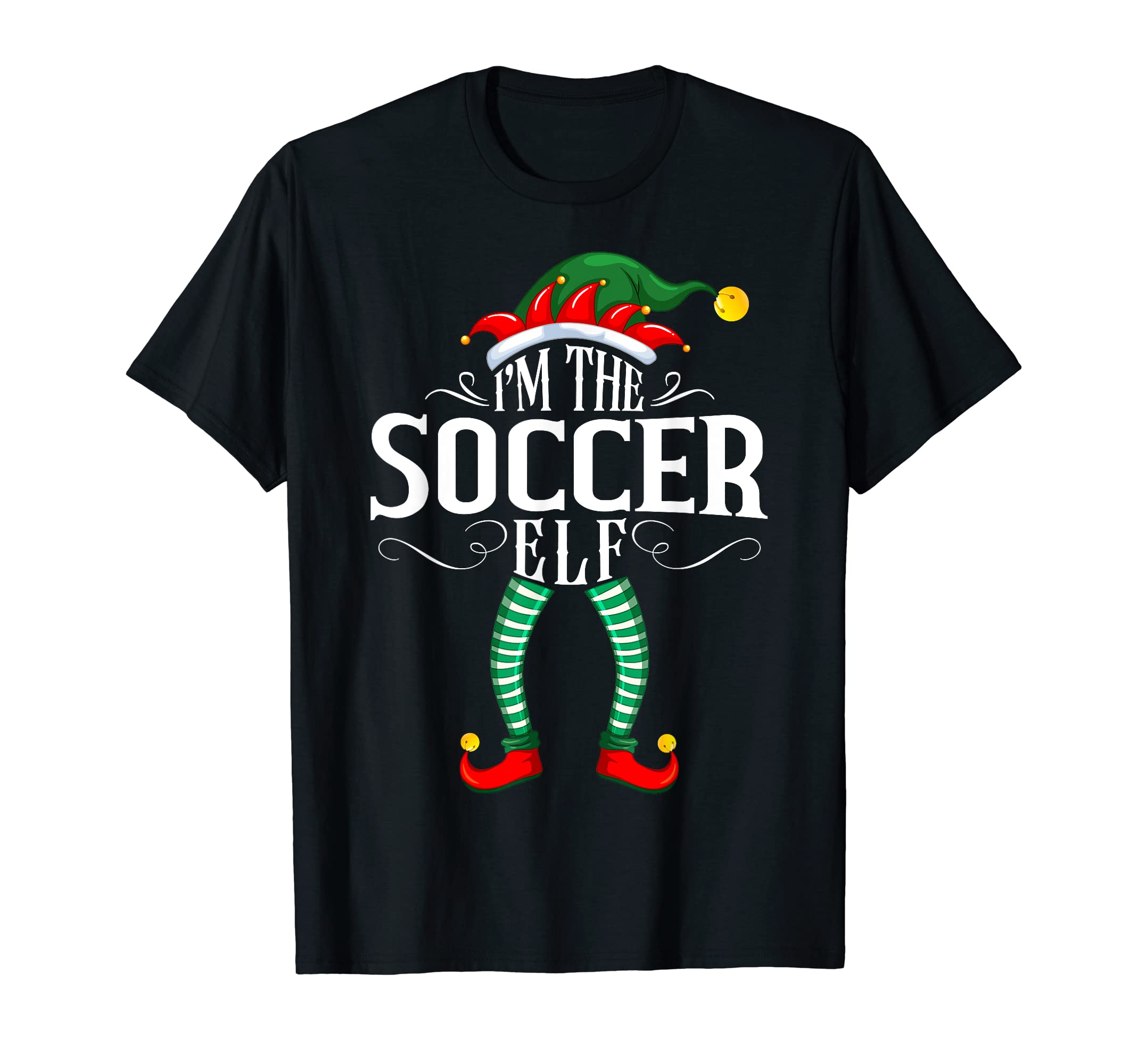 Soccer Elf Matching Family Pjs T-Shirt - Streetwear Style Men Women - T-Shirt, Sweatshirt, Hoodie