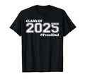 Class 2025 Senior Proud Dad White T-Shirt - Minimalist Print for Adults - T-Shirt, Sweatshirt, Hoodie