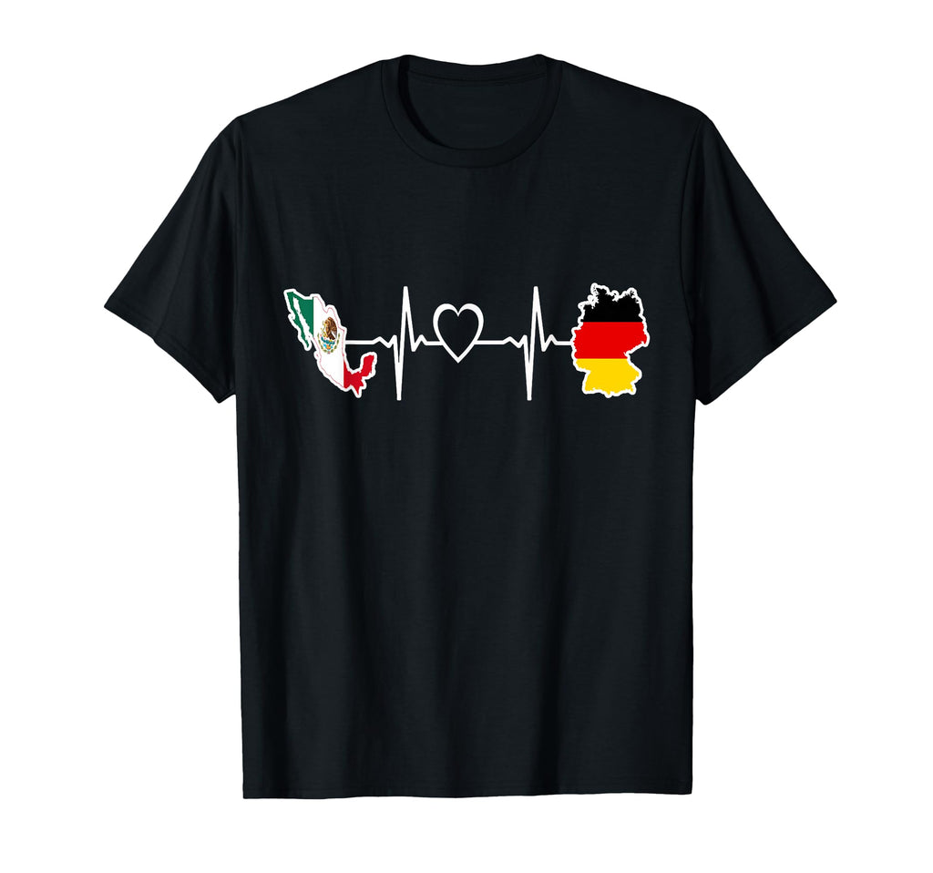 Mexican German Flag Mexican Germany T-Shirt - Trendy Graphic for Adults - T-Shirt, Sweatshirt, Hoodie