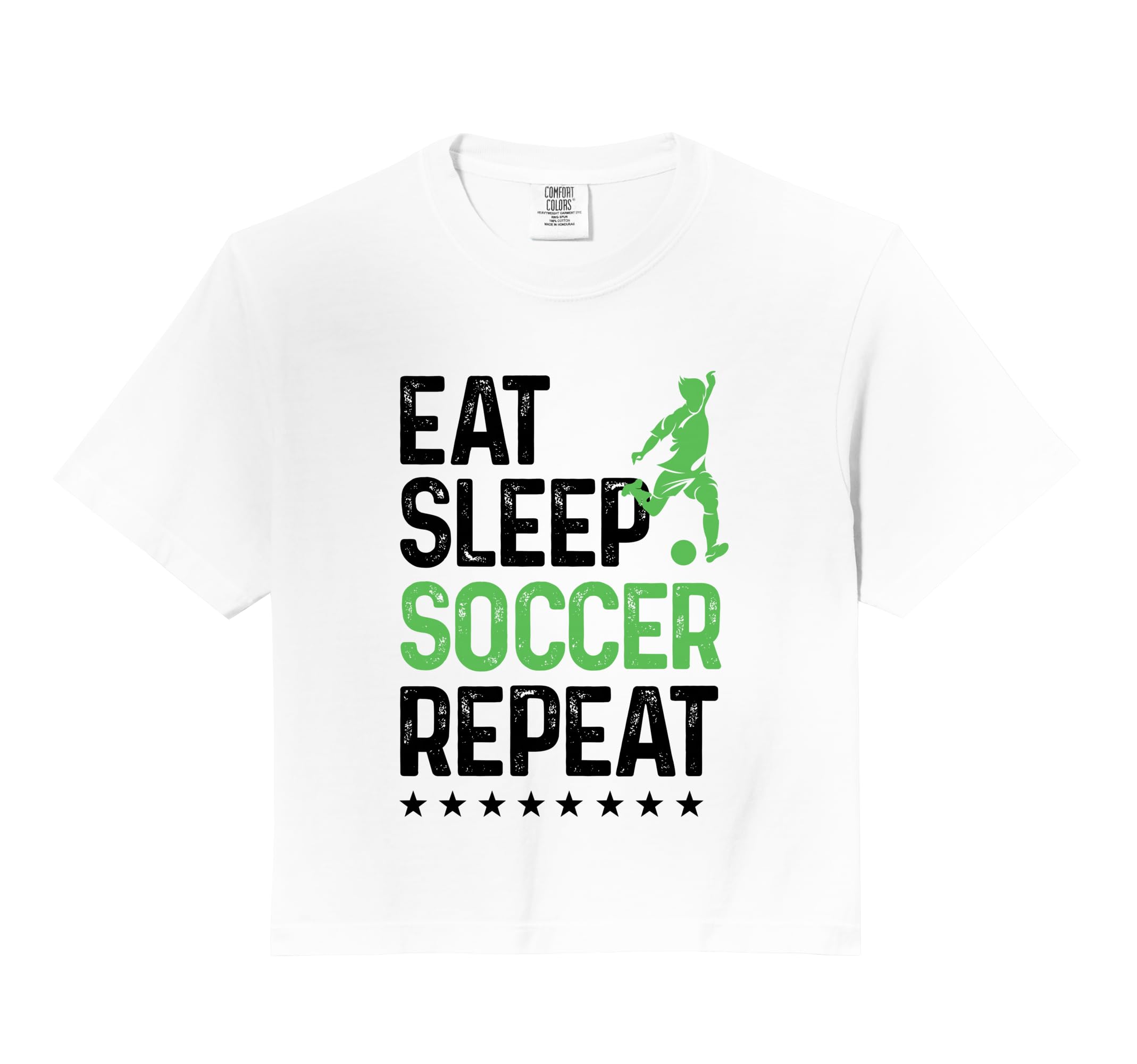 Eat Sleep Soccer Repeat Soccer Sports Hoodie - Graphic Print Men Women - T-Shirt, Sweatshirt, Hoodie