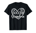 Soccer Grandma Heart Grandma T-Shirt - Fun Novelty Design for Adults - T-Shirt, Sweatshirt, Hoodie