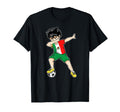 Dabbing Soccer Mexico Football T-Shirt - Minimalist Print Men Women - T-Shirt, Sweatshirt, Hoodie