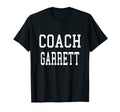 Coach Garrett Custom Football Soccer T-Shirt - Trendy Graphic Men Women - T-Shirt, Sweatshirt, Hoodie