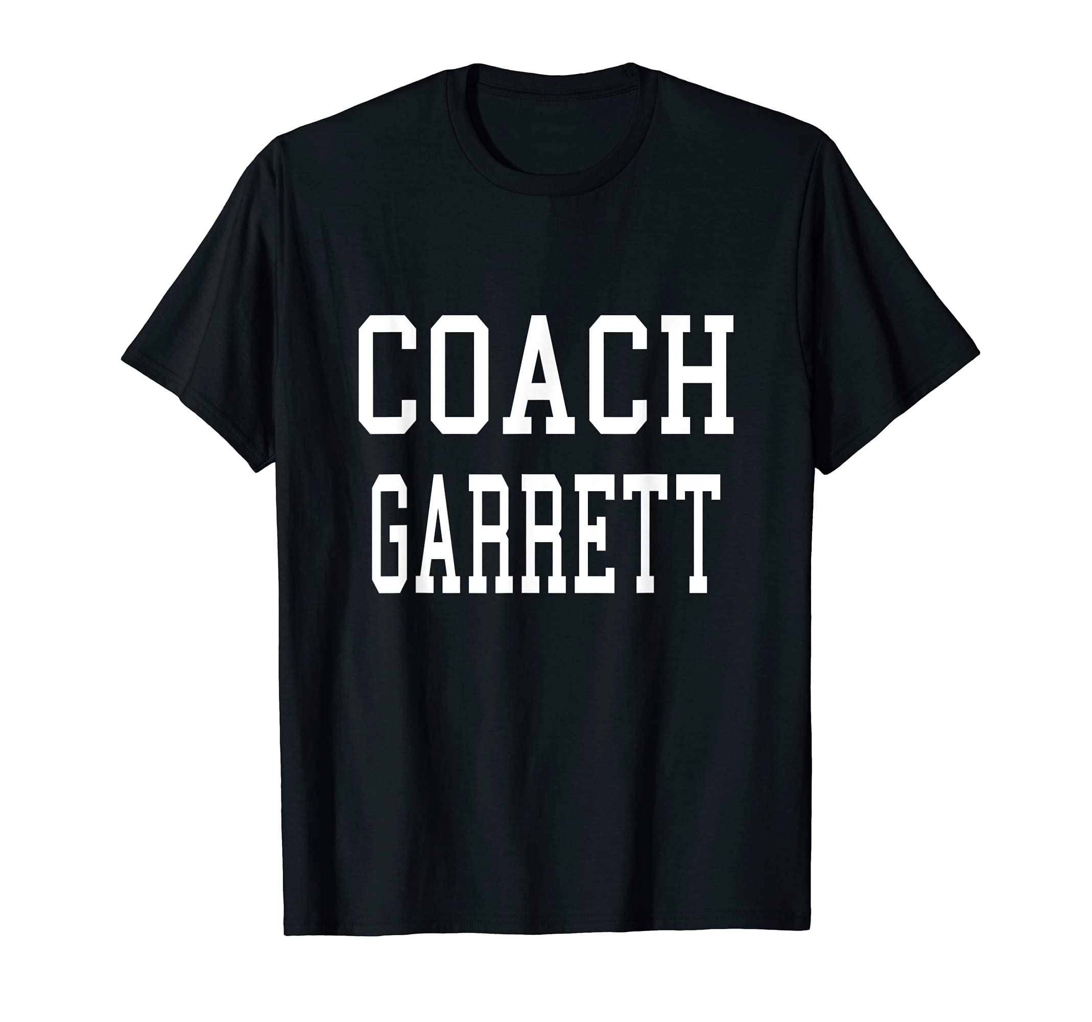 Coach Garrett Custom Football Soccer T-Shirt - Trendy Graphic Men Women - T-Shirt, Sweatshirt, Hoodie