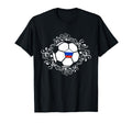 Floral Russia Soccer Fans Jersey T-Shirt - Novelty Apparel Men Women - T-Shirt, Sweatshirt, Hoodie