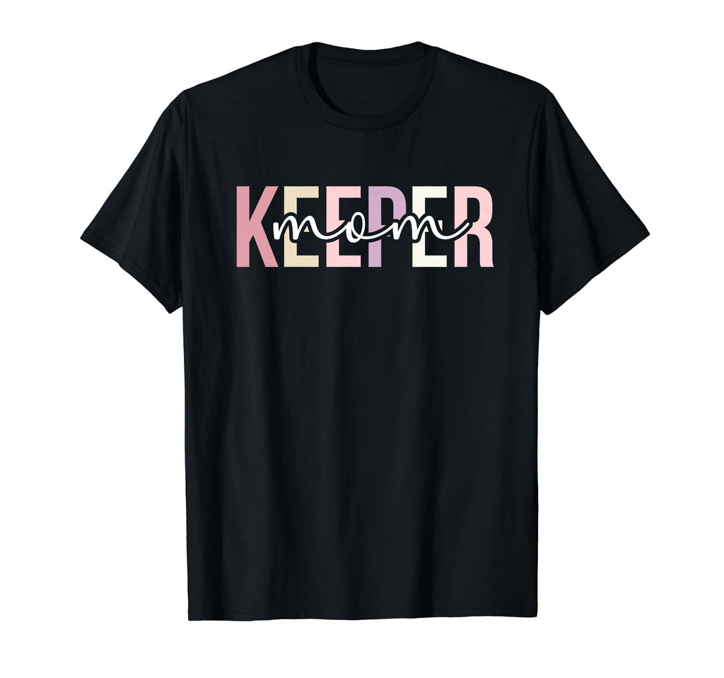 Boho Hockey Keeper Mom Ice Hockey T-Shirt - Fun Novelty Design for Adults - T-Shirt, Sweatshirt, Hoodie