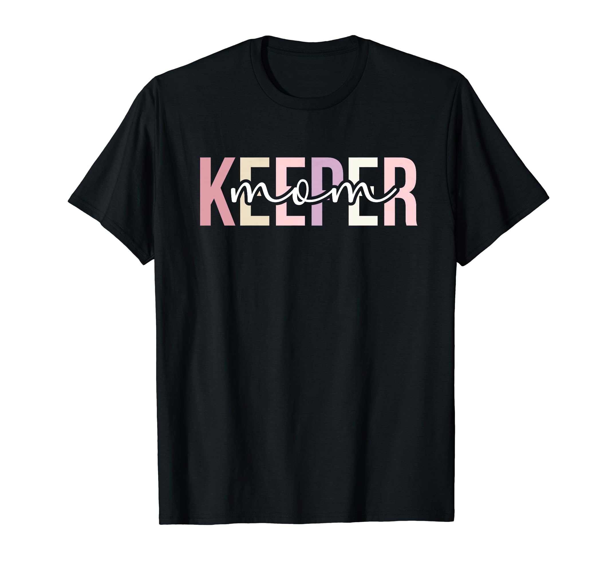 Boho Hockey Keeper Mom Ice Hockey T-Shirt - Fun Novelty Design for Adults - T-Shirt, Sweatshirt, Hoodie
