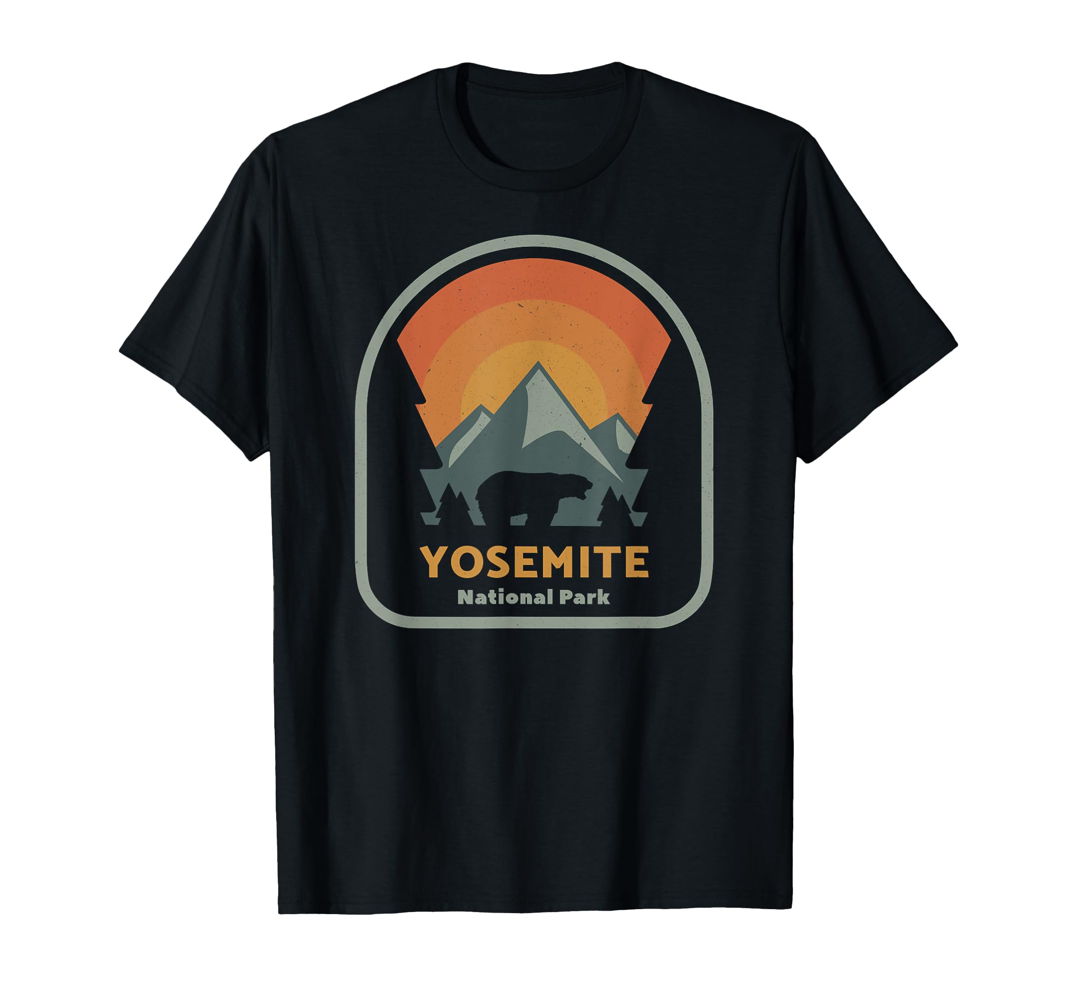 Yosemite National Park Sunset T-Shirt - Fun Novelty Design Unisex - T-Shirt, Sweatshirt, Hoodie