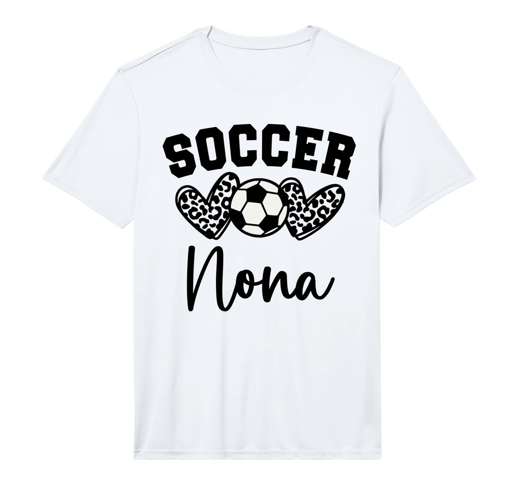 Soccer Nona Matching Family Soccer T-Shirt - Graphic Print Unisex - T-Shirt, Sweatshirt, Hoodie