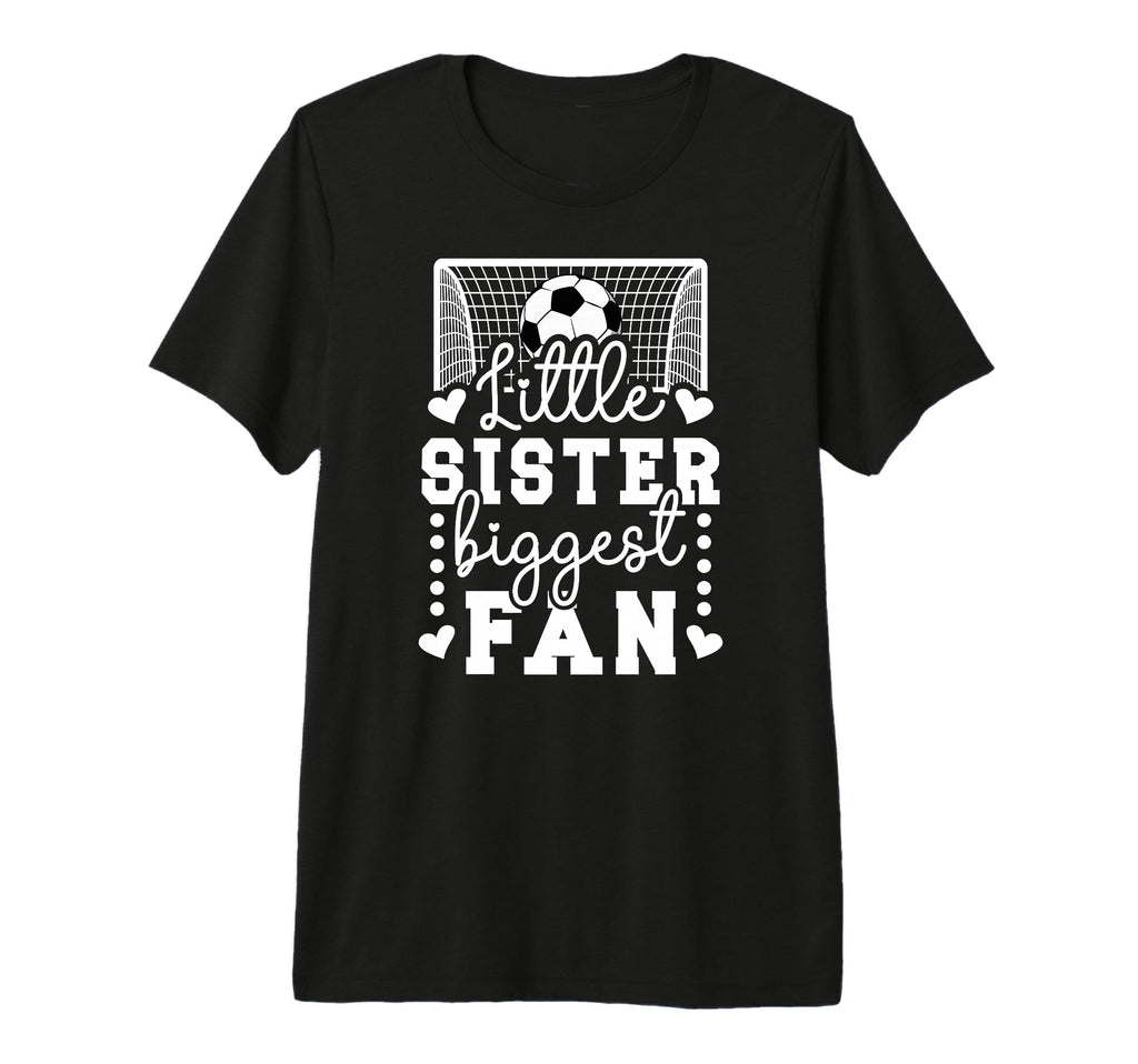 Little Sister Soccer Goalie Sister T-Shirt - Aesthetic Graphic Unisex - T-Shirt, Sweatshirt, Hoodie