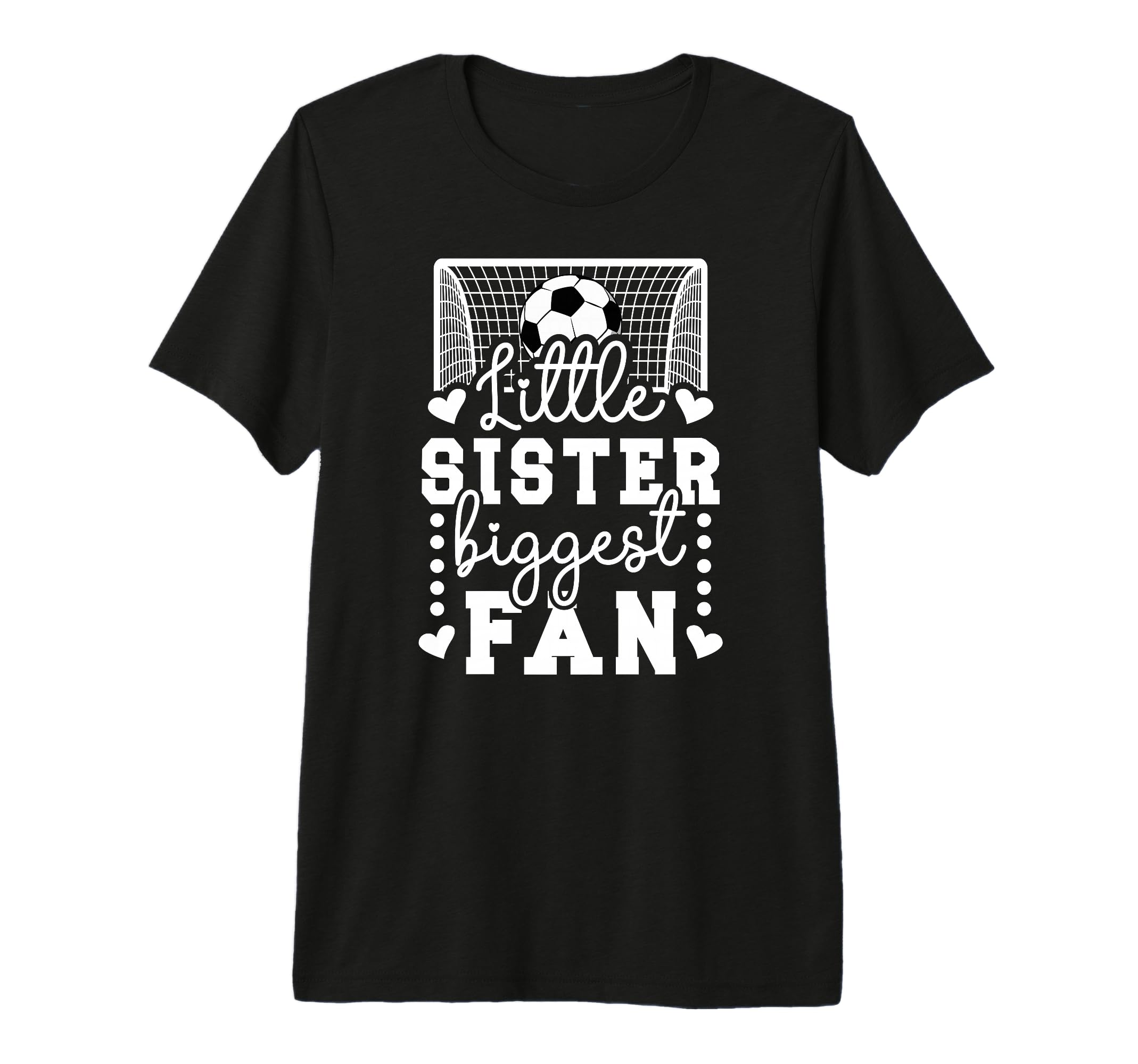 Little Sister Soccer Goalie Sister T-Shirt - Aesthetic Graphic Unisex - T-Shirt, Sweatshirt, Hoodie