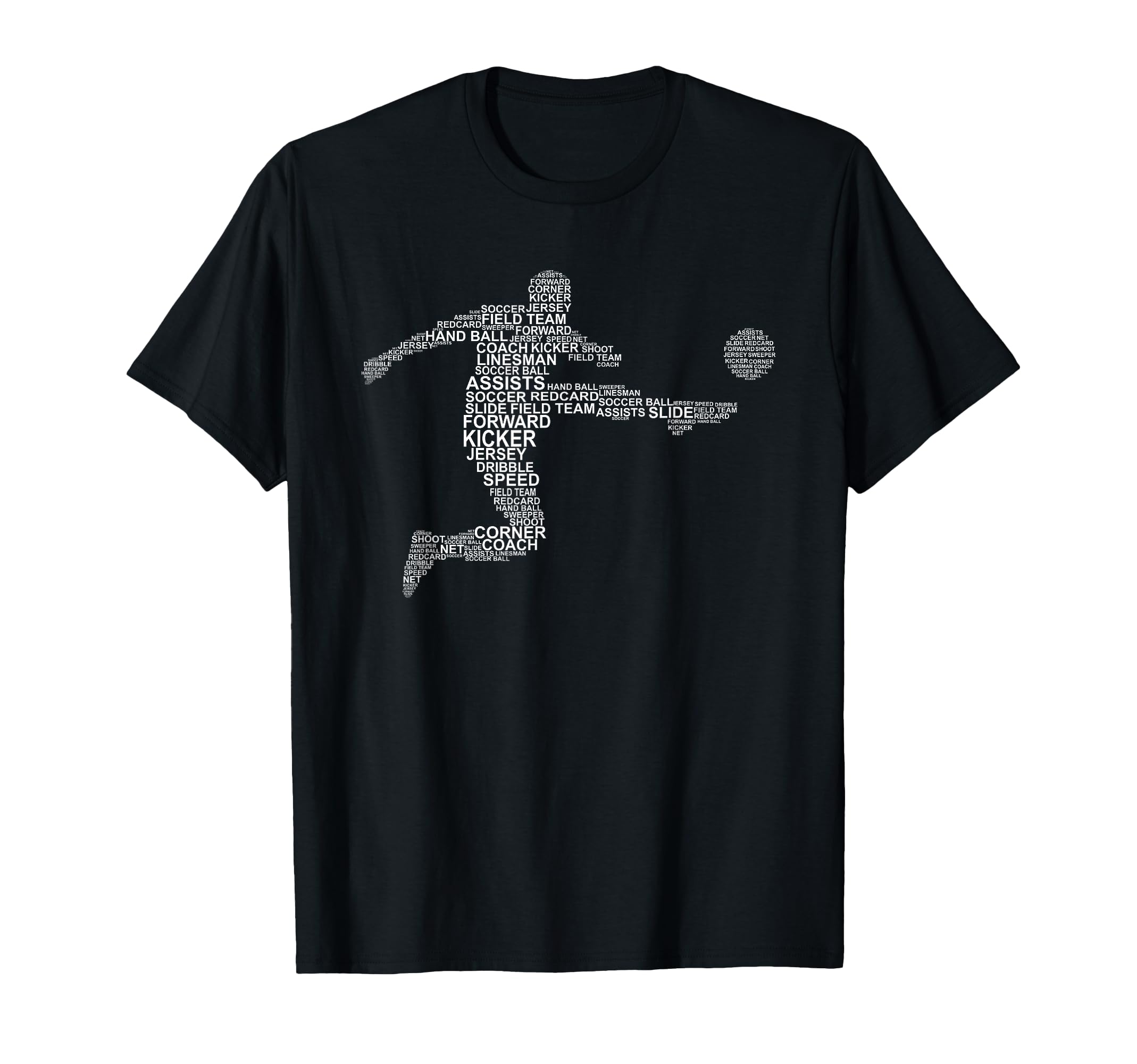 Football Or Soccer Player T-Shirt - Unique Graphic Unisex - T-Shirt, Sweatshirt, Hoodie