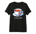 I Love London Uk English Tea Novelty T-Shirt - Graphic Print for Adults - T-Shirt, Sweatshirt, Hoodie