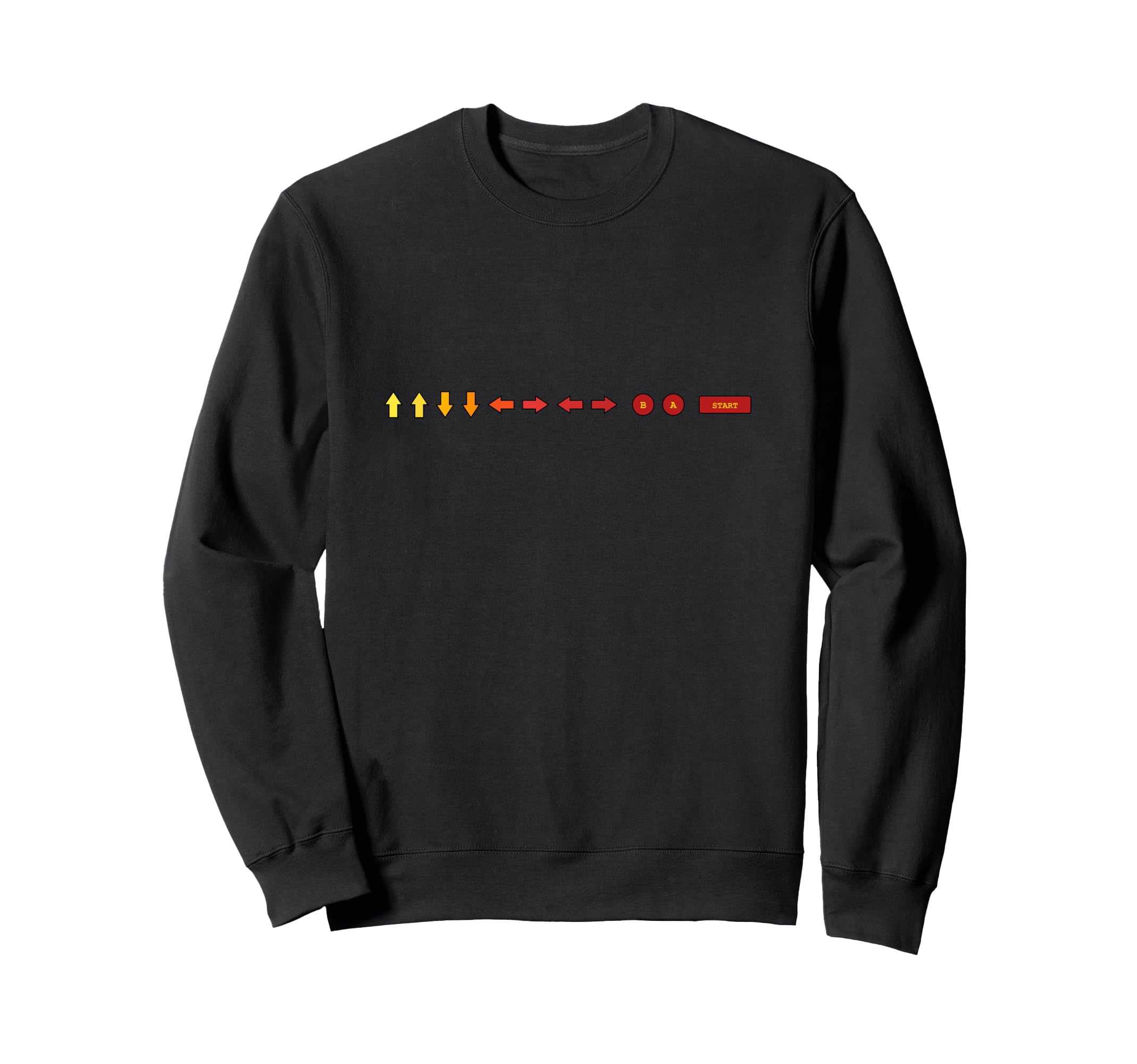 8 Bit Pixel Gaming Gamer Cheat Code Sweatshirt - Graphic Print Unisex - T-Shirt, Sweatshirt, Hoodie
