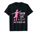 Soccer Player Goalkeeper Kick Sister T-Shirt - Trendy Graphic Men Women - T-Shirt, Sweatshirt, Hoodie