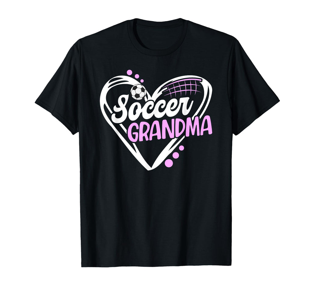 Soccer Grandma Heart Grandma T-Shirt - Casual Everyday Wear for Adults - T-Shirt, Sweatshirt, Hoodie