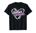 Soccer Grandma Heart Grandma T-Shirt - Casual Everyday Wear for Adults - T-Shirt, Sweatshirt, Hoodie