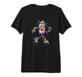 Awesome Milkshake Roller Skates Tri Blend T-Shirt - Graphic Print Unisex - T-Shirt, Sweatshirt, Hoodie
