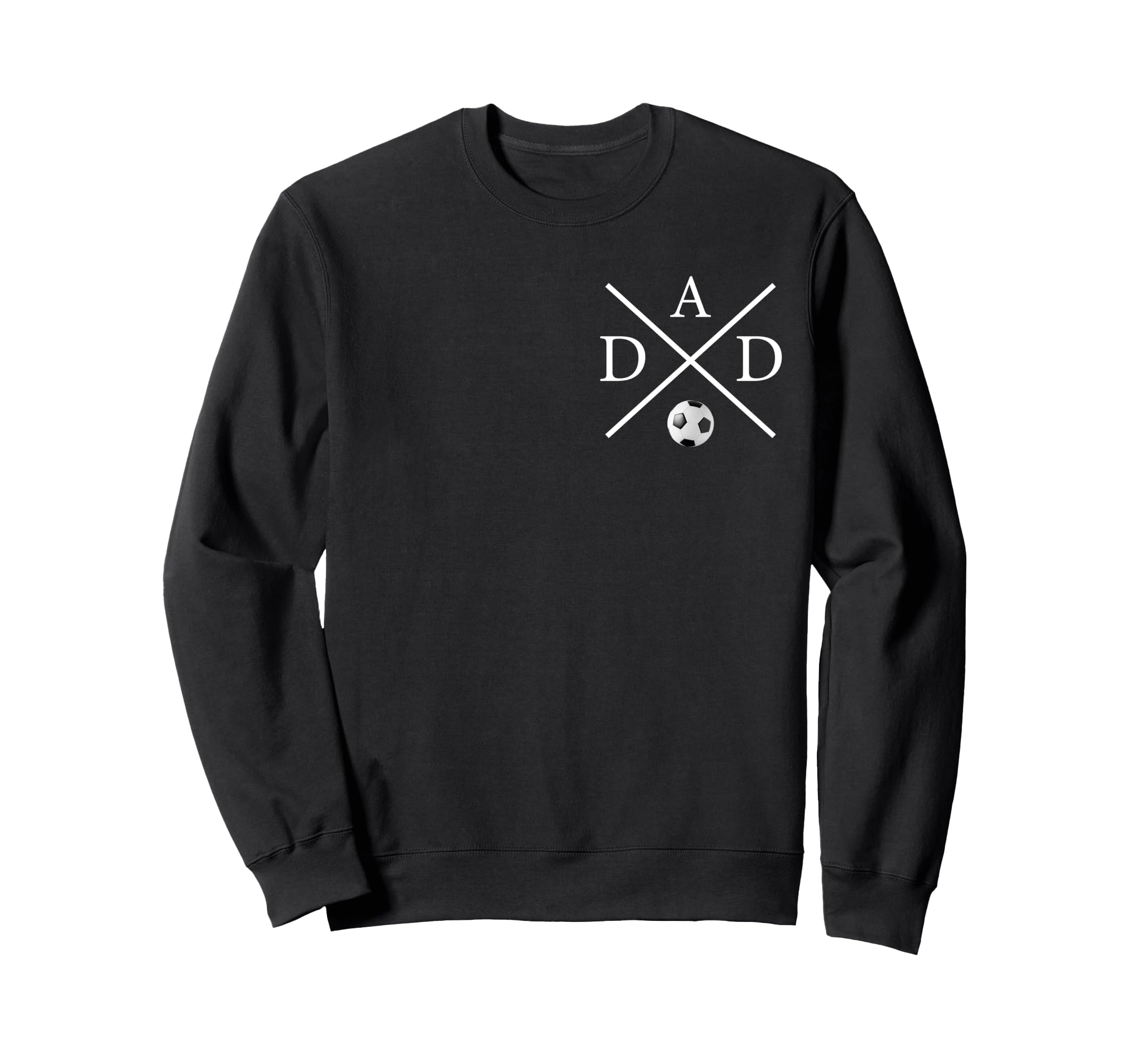 Soccer Dad Fathers Day Game Day Sweatshirt - Custom Art Print for Adults - T-Shirt, Sweatshirt, Hoodie
