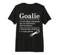 Goalie Soccer Player Who Guards Net T-Shirt - Custom Art Print Men Women - T-Shirt, Sweatshirt, Hoodie