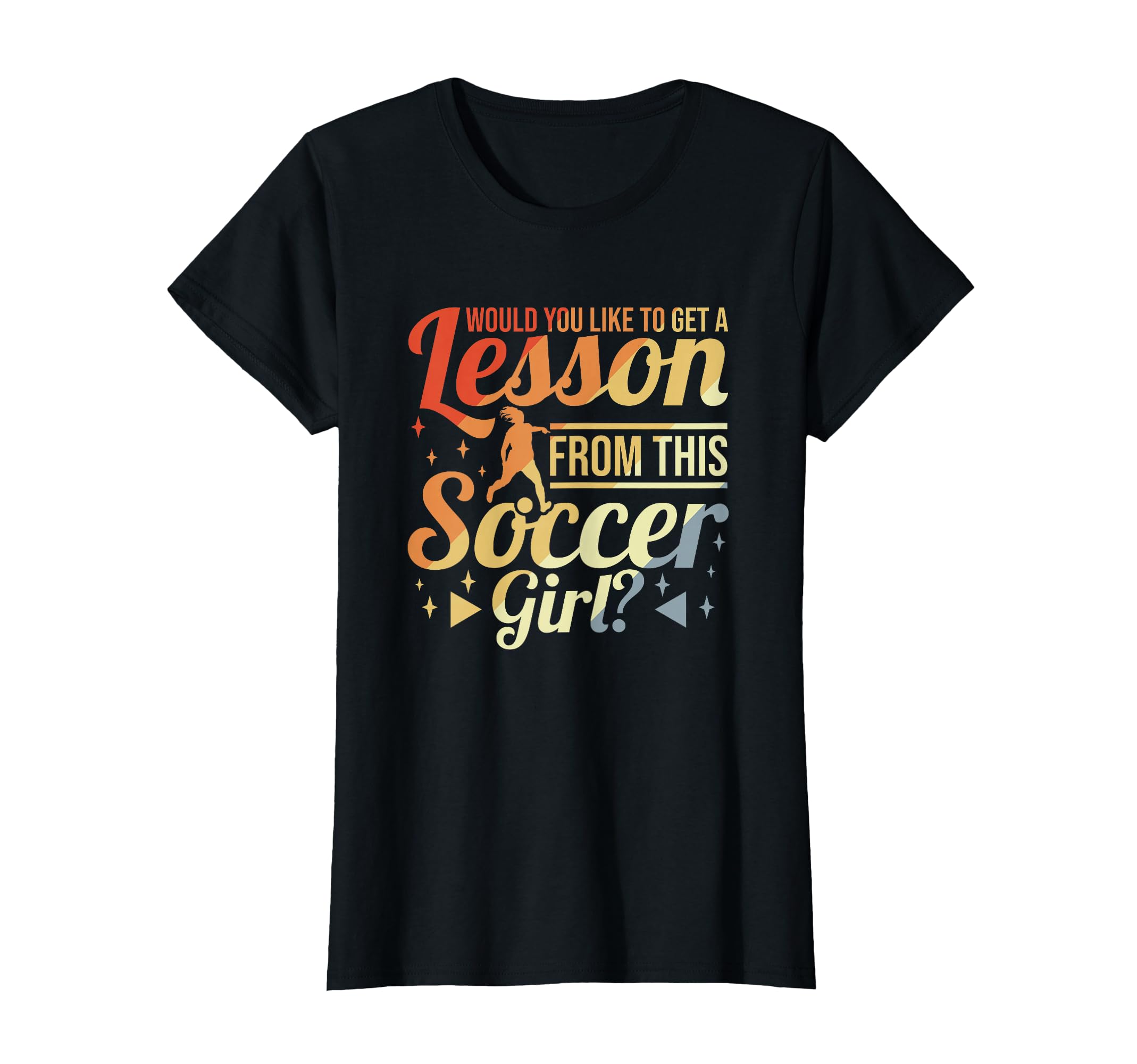 Soccer Female Footballer T-Shirt - Unique Graphic Unisex - T-Shirt, Sweatshirt, Hoodie