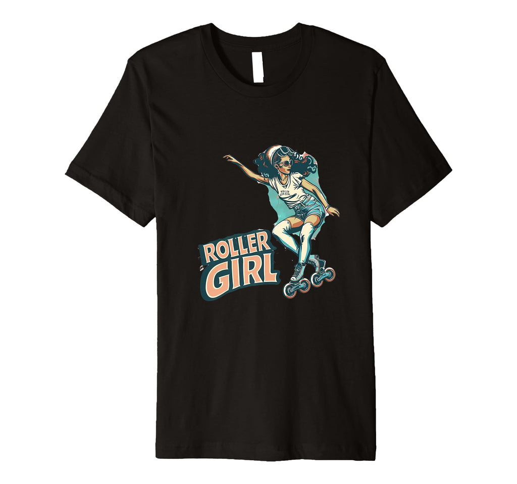 Funny Roller Skating Skate Rollerskating T-Shirt - Graphic Print Unisex - T-Shirt, Sweatshirt, Hoodie