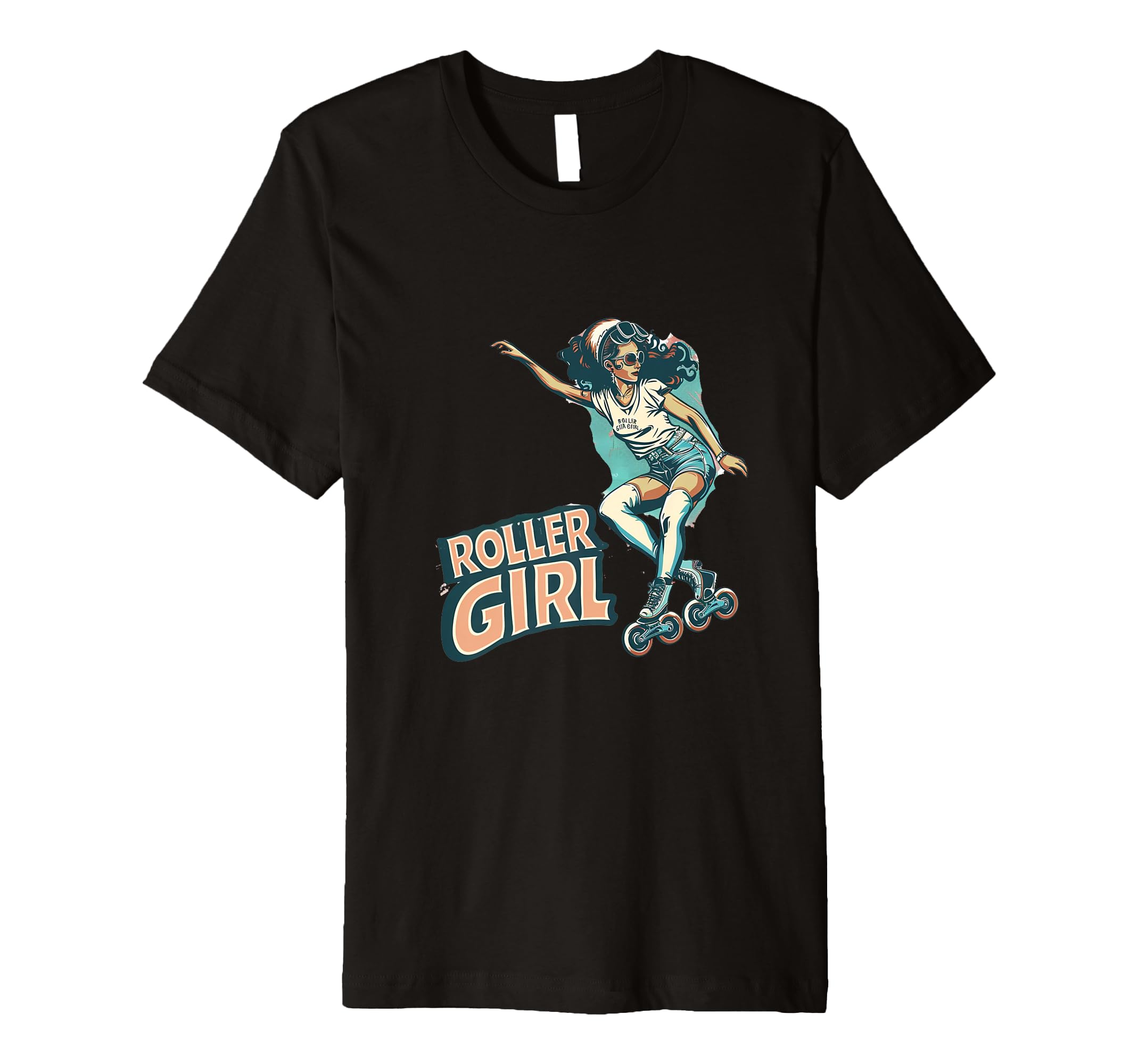 Funny Roller Skating Skate Rollerskating T-Shirt - Graphic Print Unisex - T-Shirt, Sweatshirt, Hoodie