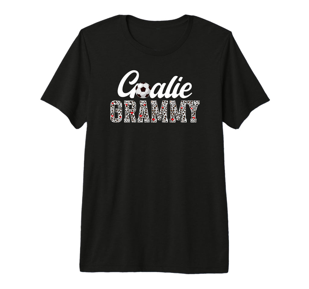 Soccer Goalie Grammy Leopard Soccer T-Shirt - Graphic Print for Adults - T-Shirt, Sweatshirt, Hoodie