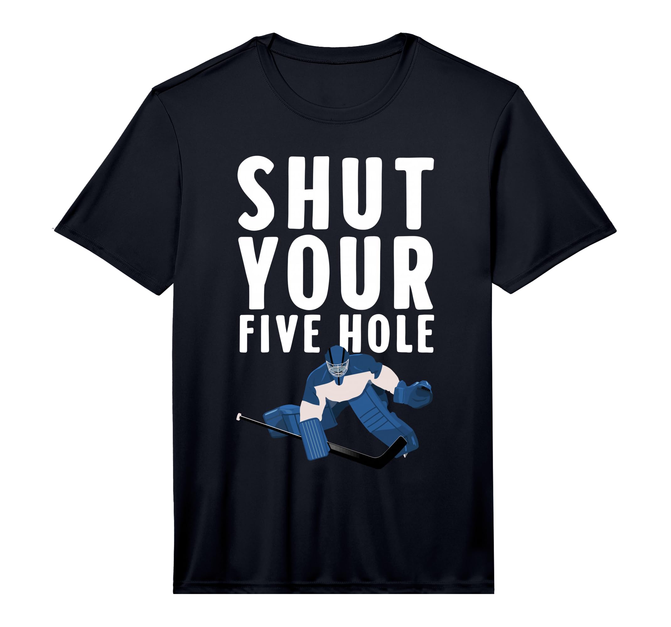 Funny Ice Hockey Ice Hockey T-Shirt - Minimalist Print Men Women - T-Shirt, Sweatshirt, Hoodie