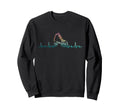 Roller Skating Skate Heartbeat Sweatshirt - Streetwear Style Unisex - T-Shirt, Sweatshirt, Hoodie
