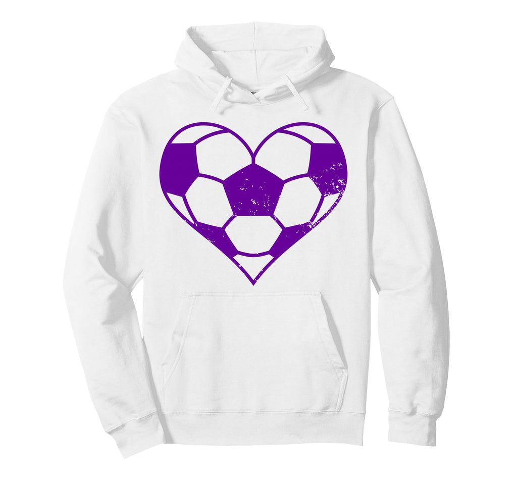 Soccer Heart Funny Soccer Player Mom Hoodie - Trendy Graphic Unisex - T-Shirt, Sweatshirt, Hoodie