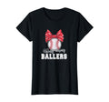 Busy Raising Ballers Softball Baseball T-Shirt - Novelty Apparel Unisex - T-Shirt, Sweatshirt, Hoodie