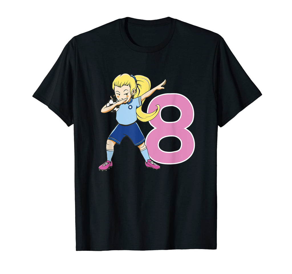 Soccer Im 8 Years Childs Birthday T-Shirt - Graphic Print for Adults - T-Shirt, Sweatshirt, Hoodie
