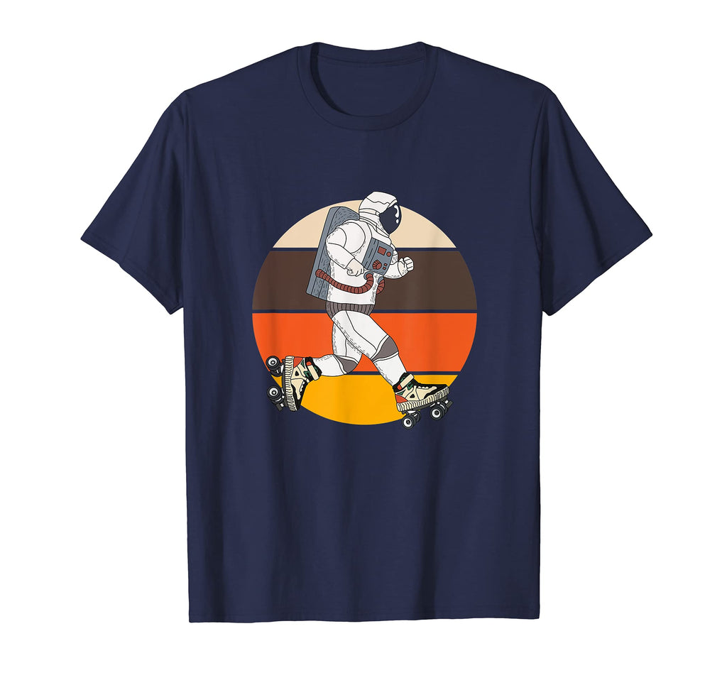 Roller Skating Astronaut Skates 70S T-Shirt - Trendy Graphic for Adults - T-Shirt, Sweatshirt, Hoodie