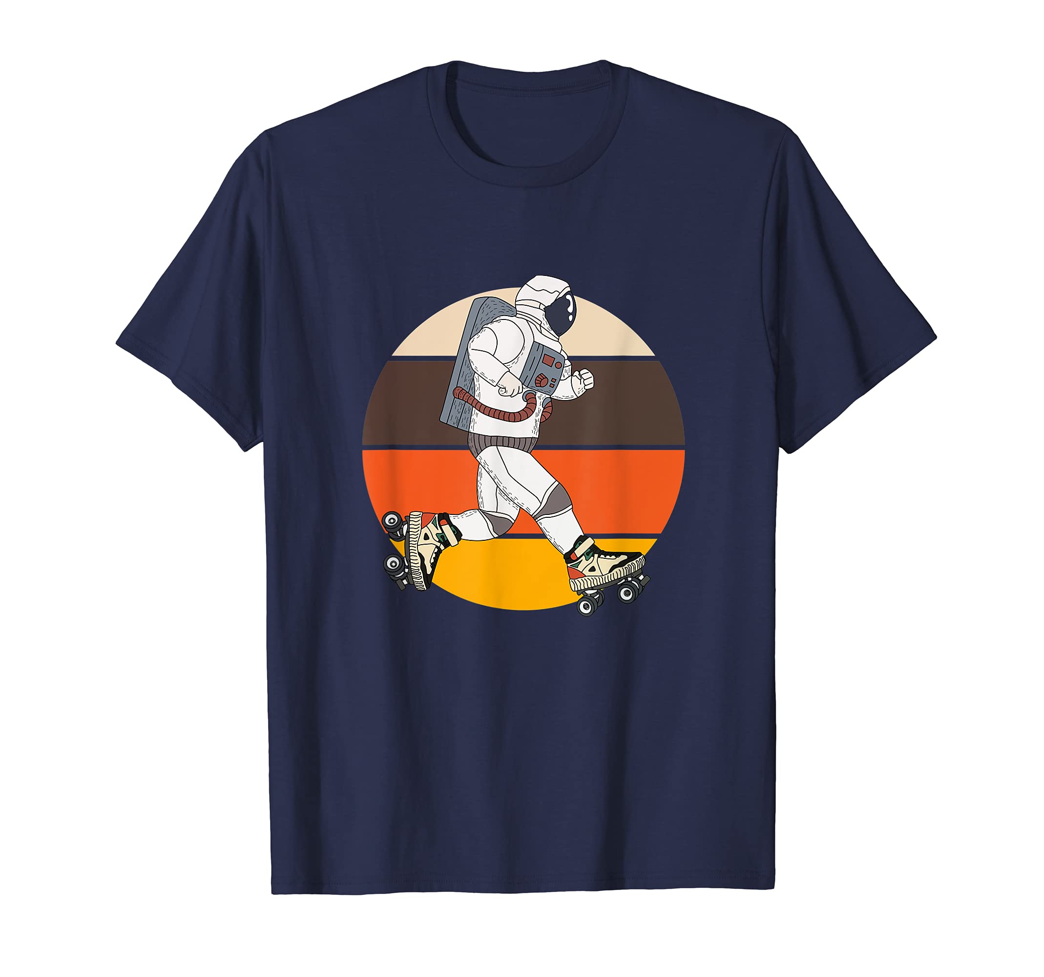 Roller Skating Astronaut Skates 70S T-Shirt - Trendy Graphic for Adults - T-Shirt, Sweatshirt, Hoodie
