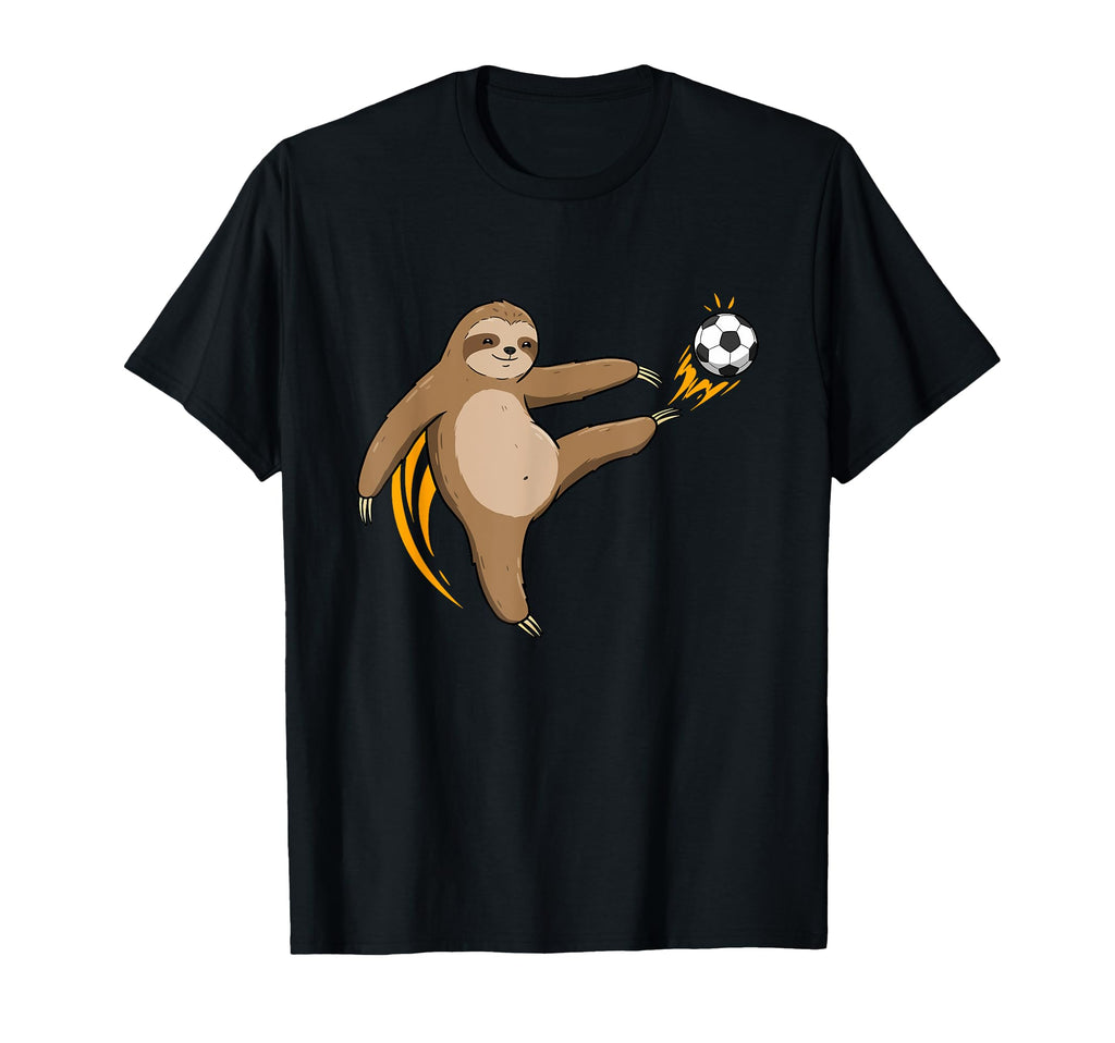 Playful Sloth Football Star Champion T-Shirt - Minimalist Print Men Women - T-Shirt, Sweatshirt, Hoodie